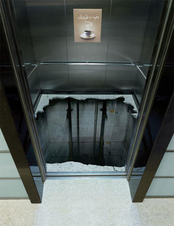 creative elevator ads