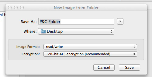 Encrypt a Folder on Mac