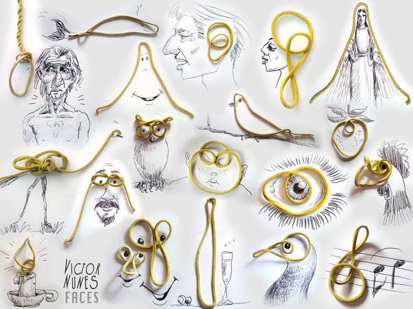 Creative rubber band art