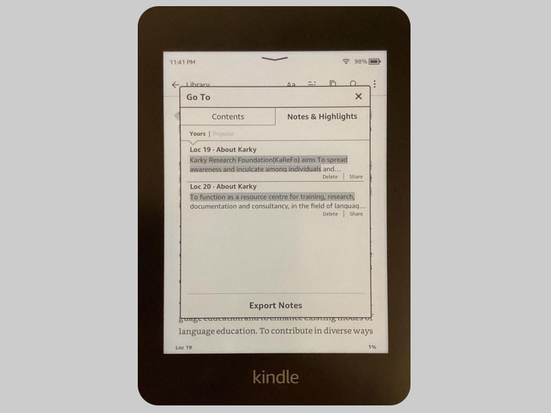 How to Export Kindle Notes and Highlights - Hongkiat