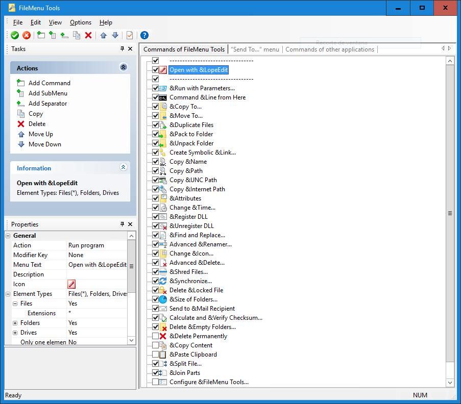 FileMenu Tools for File Explorer for Windows