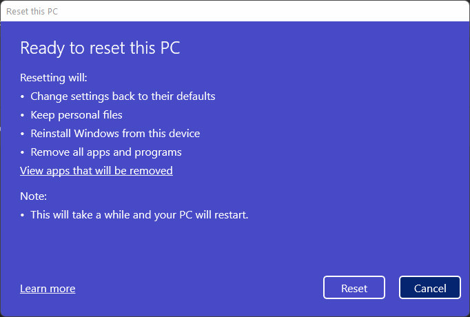 How to Factory Reset Your Windows 11 PC - Hongkiat