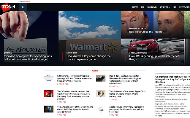 zdnet featured posts widget