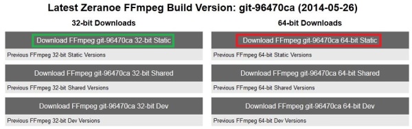 ffmpeg check installed codecs