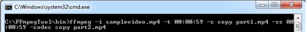 ffmpeg copy audio from one video to another