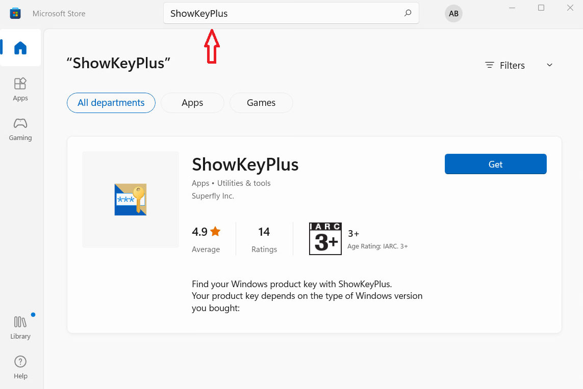 showkeyplus