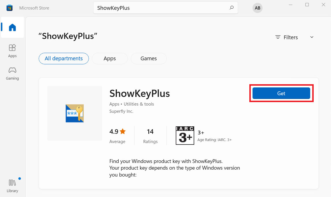 get showkeyplus