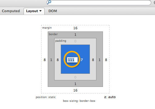 Modified Box Model