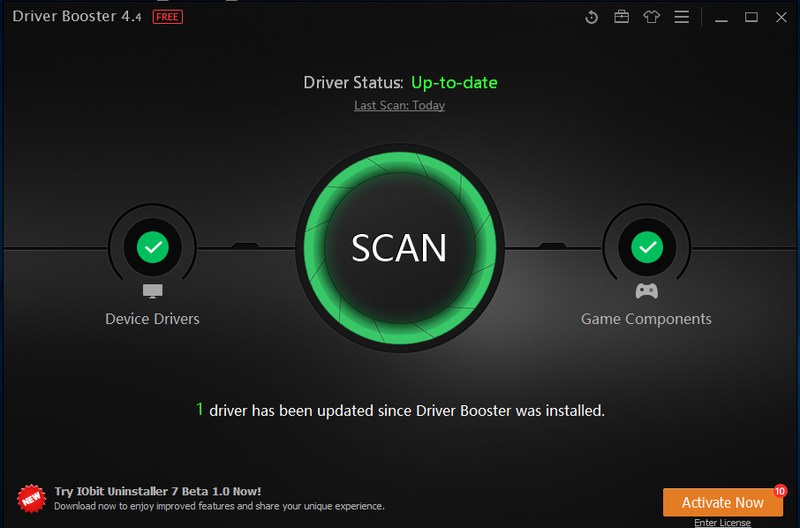 clean master driver booster key