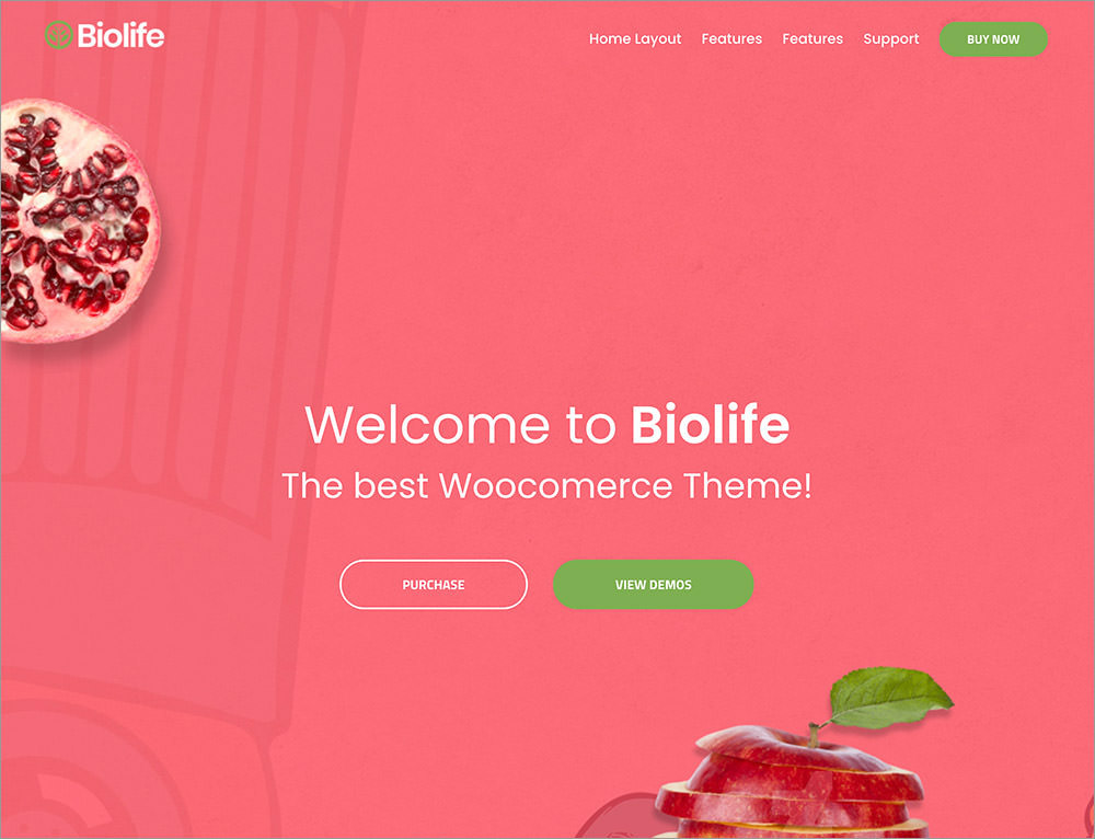 Biolife wordpress theme