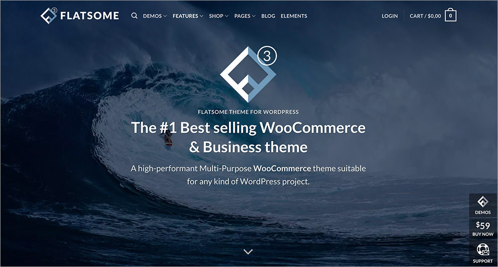 Flatsome wordpress theme