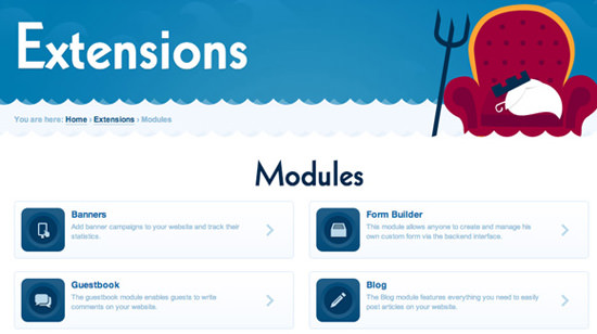 Fork CMS Modules extensions gallery