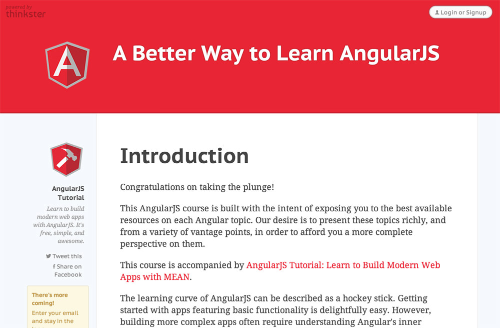 A Better Way to Learn AngularJS