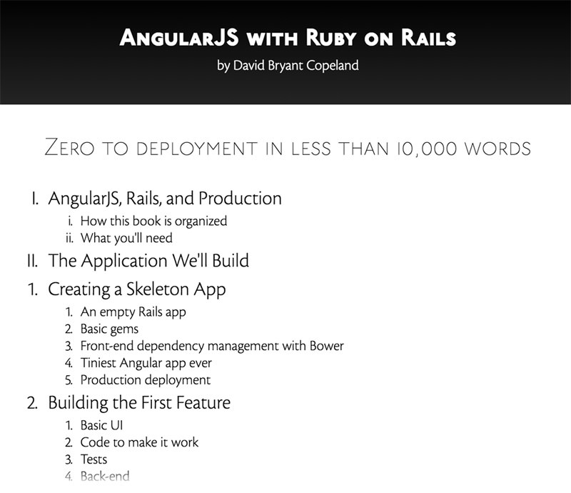 AngularJS with Ruby