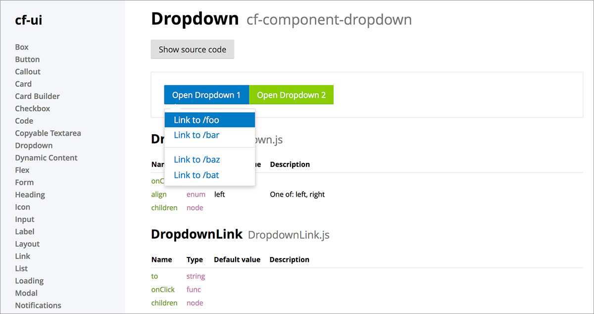 Cloudflare UI