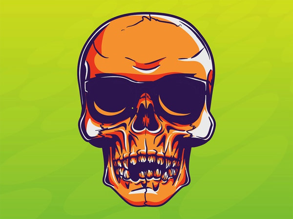 Cool Skull Vector