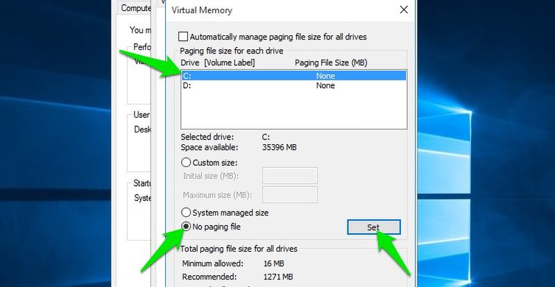 get more disk space on laptop