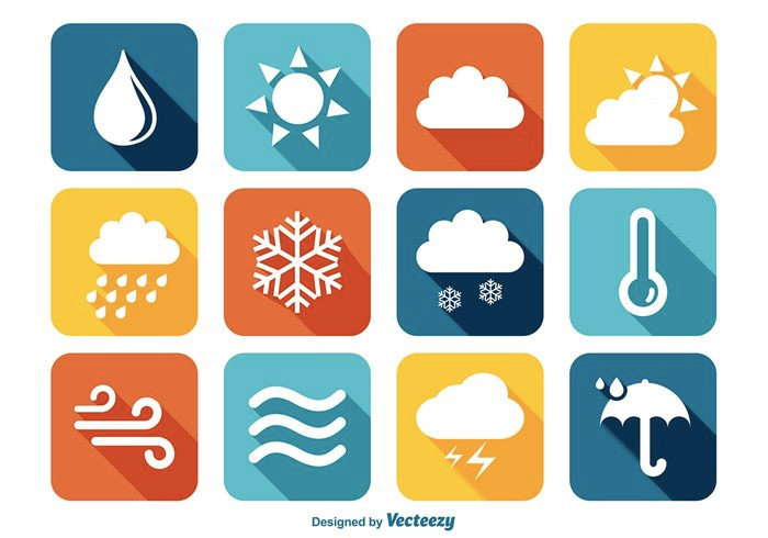 50 Free Weather Icon Sets to Download - Hongkiat