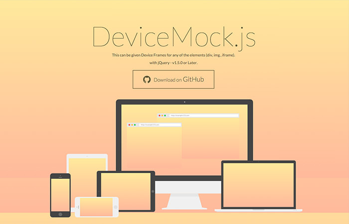 Create Device Mockup with JavaScript