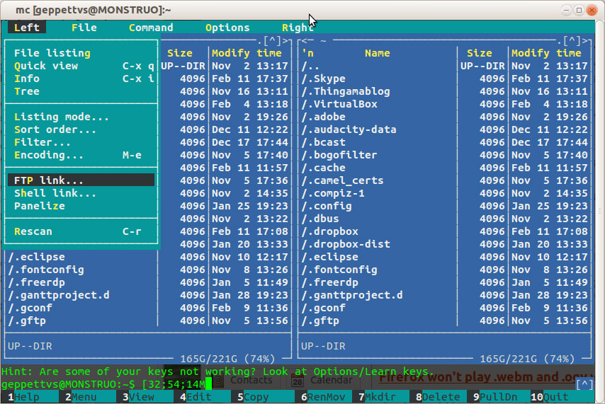 ftp mac command line