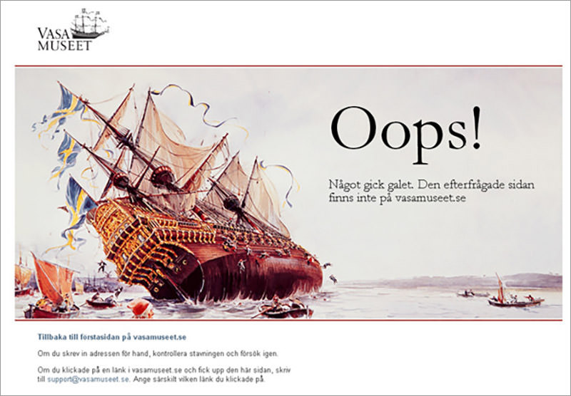 creative 404 pages