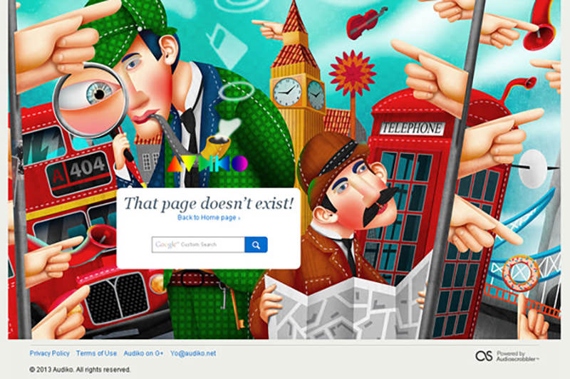 creative 404 pages