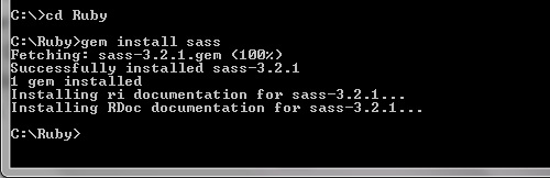 install sass for mac