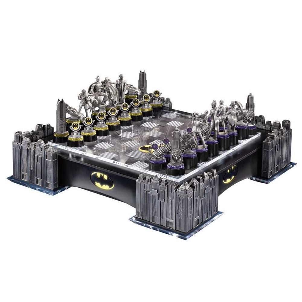 50 Unique Gifts for Geeks in 2021, Vol. 2 - Hongkiat 31 Batman Gotham Cityscape Chess Set