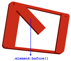 gmail logo in css