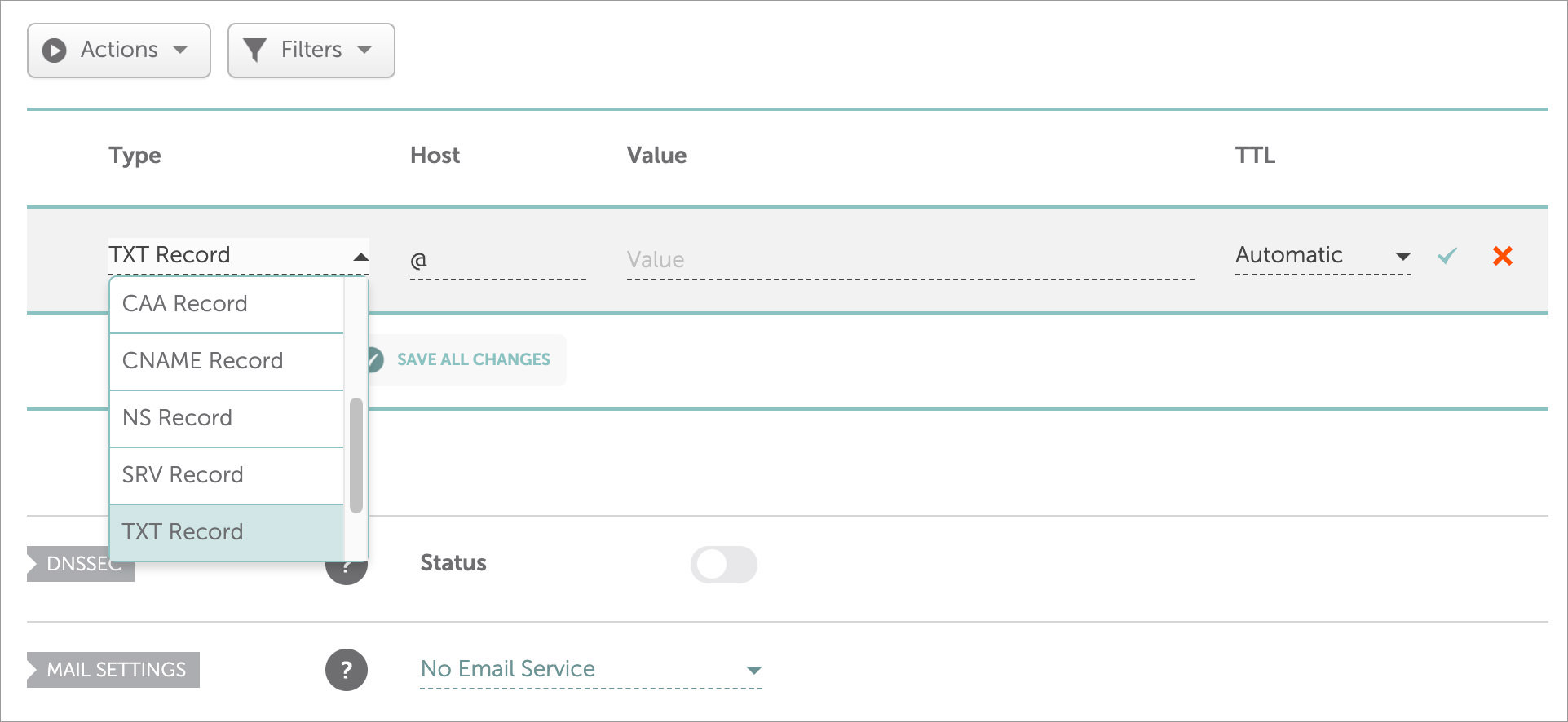 enter host value