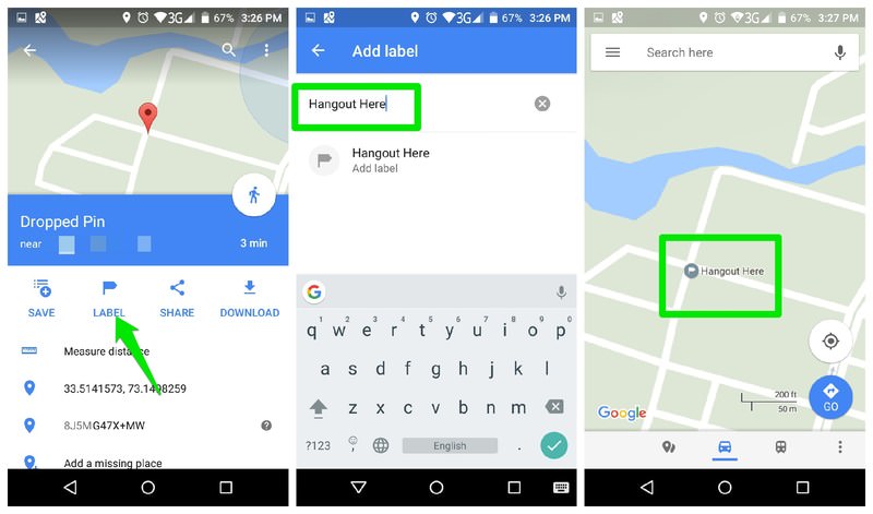 Google Maps Shows Offer Available Under Place Pins/Labels