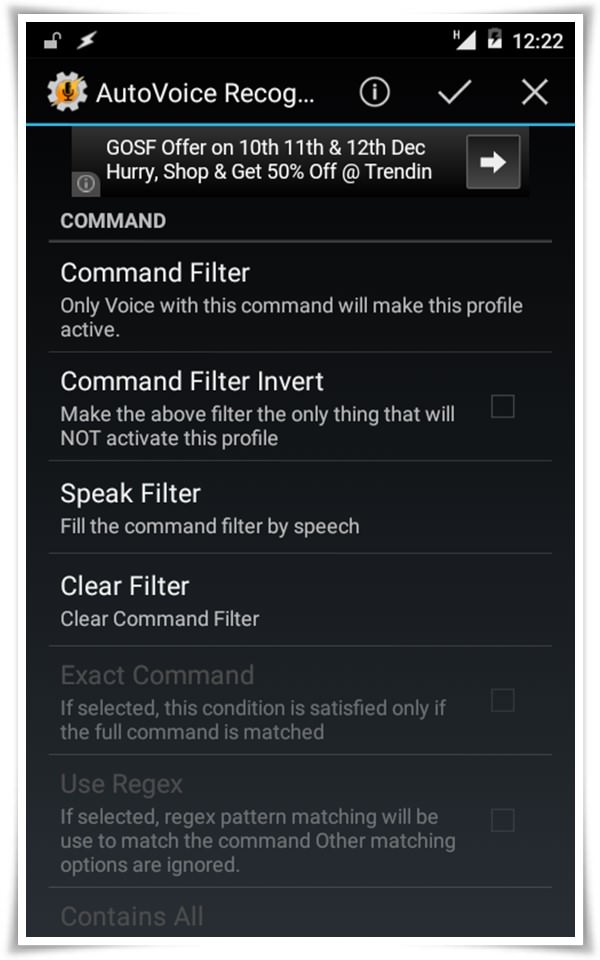 google voice actions commands list