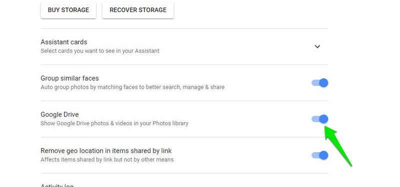 google drive photos