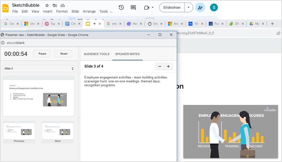 presenter view google slides