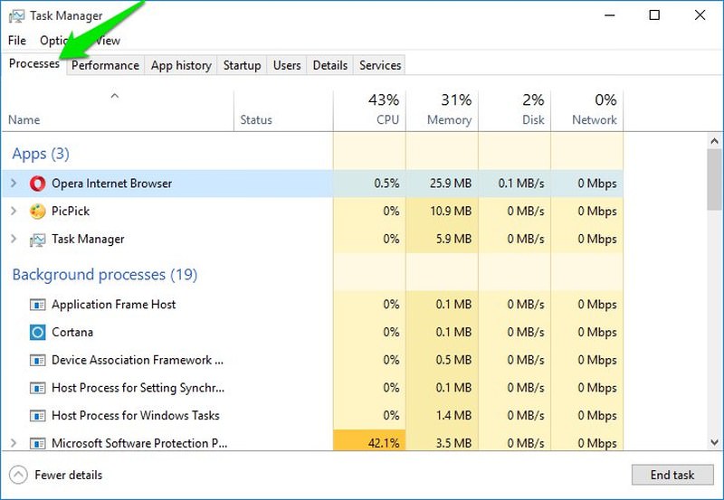 windows 10 process monitor