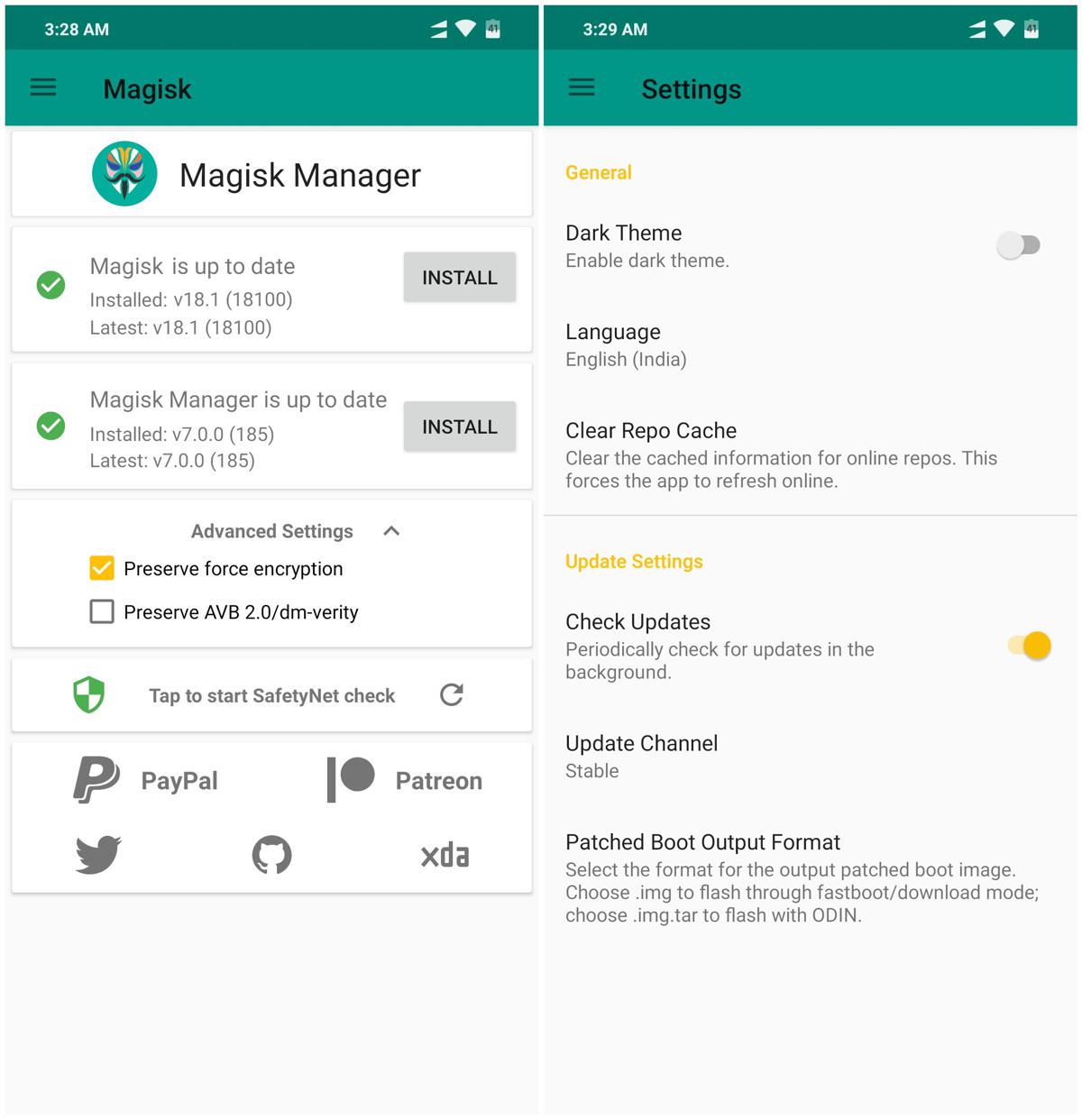 Magisk Manager 7 for Android