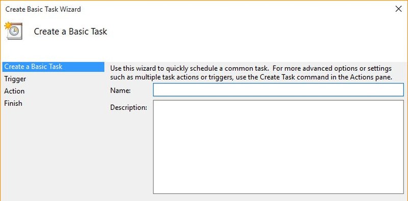 task wizard