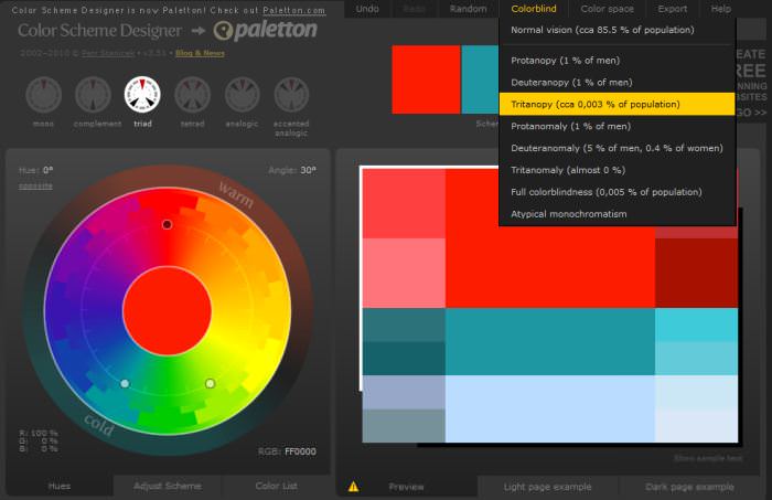 Color Scheme Designer