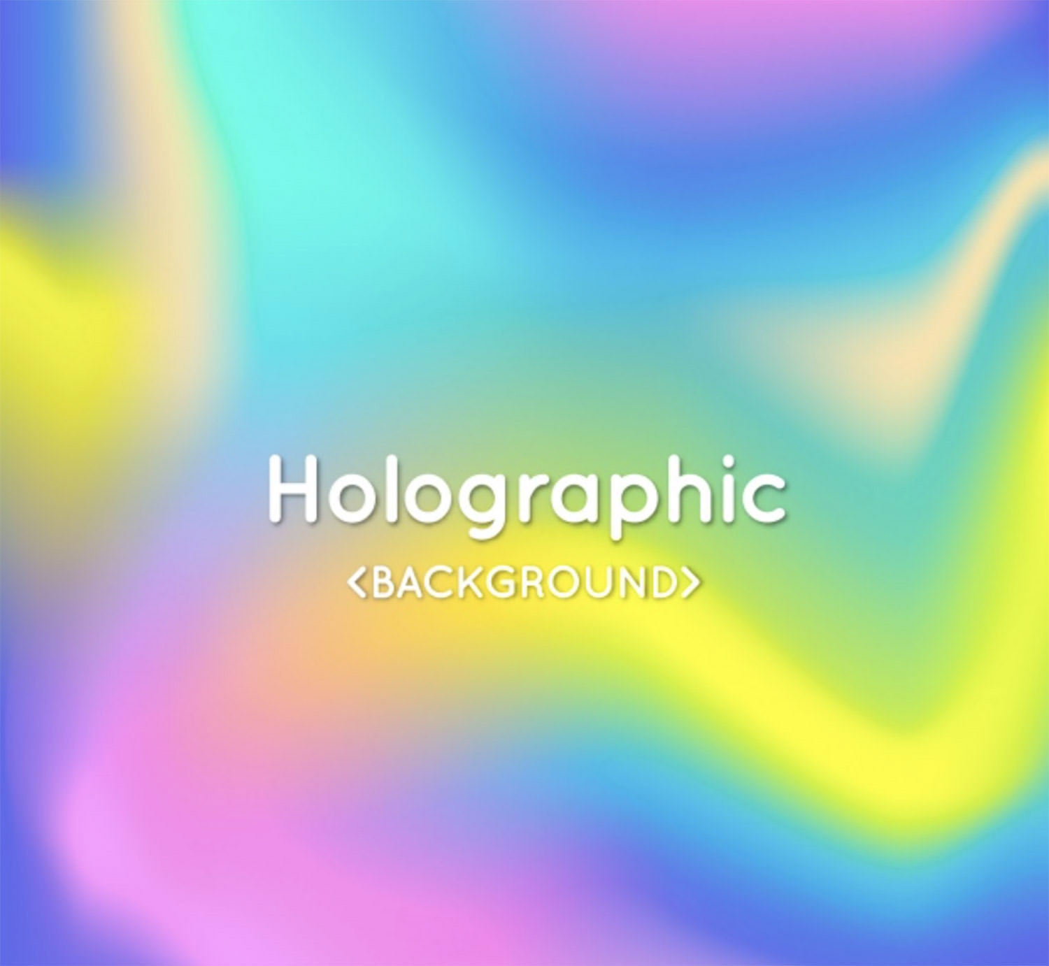 30 Free Beautiful Holographic Gradient Graphics - Hongkiat