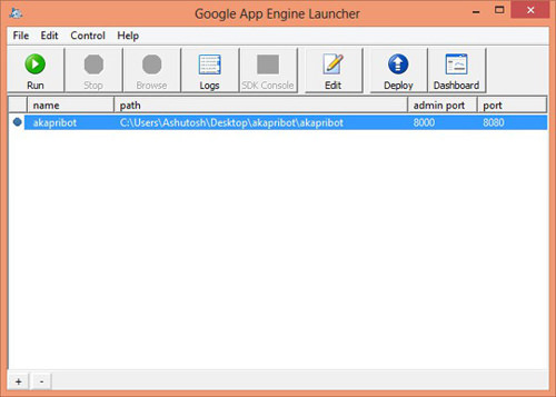 access google app engine sdk preferences