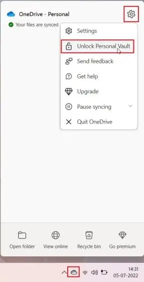 encrypt files windows onedrive