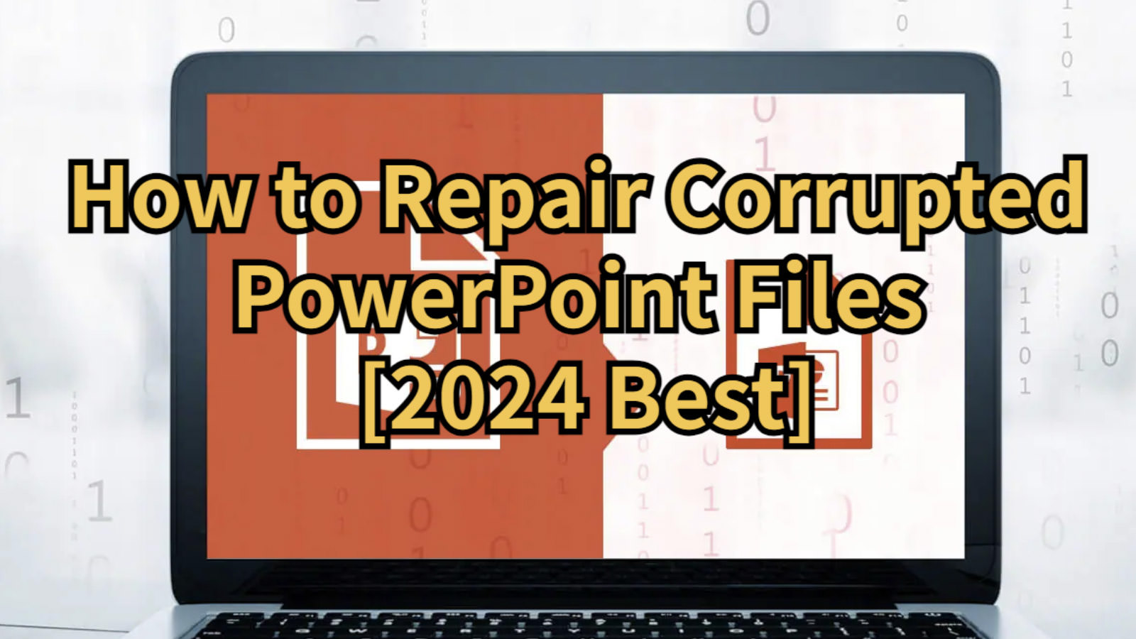 PowerPoint file repair illustration