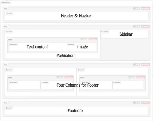 bootstrap builder like layoutit