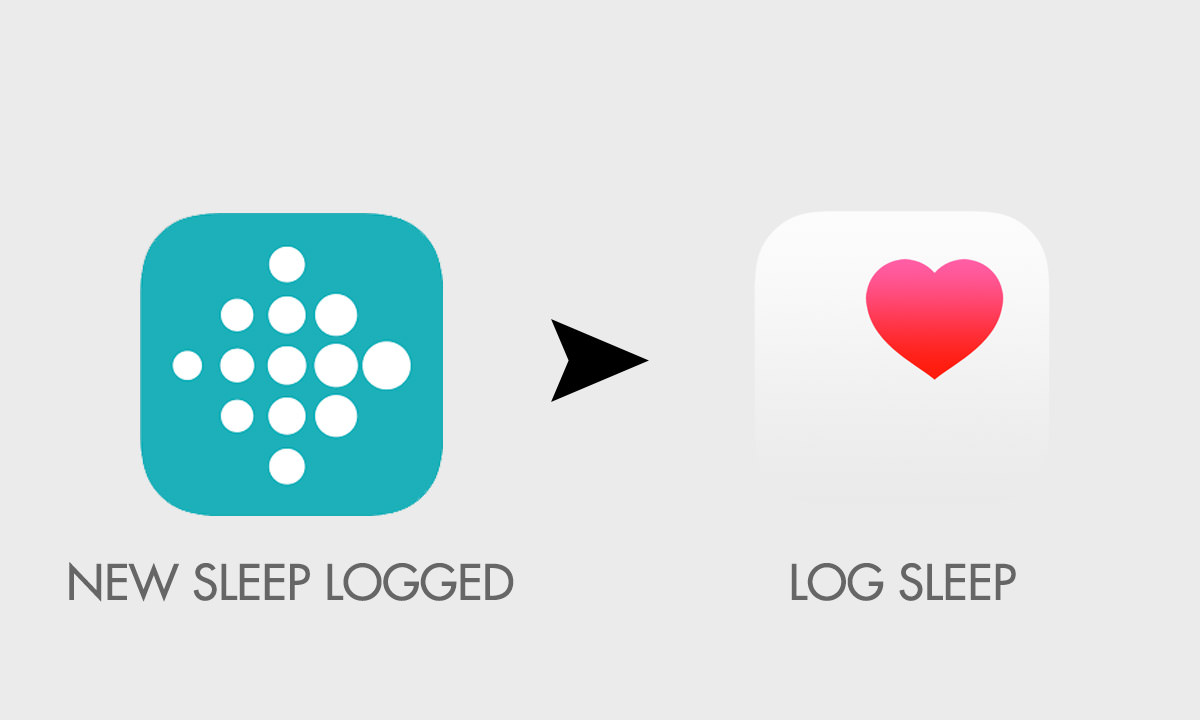 log sleeping with fitbit