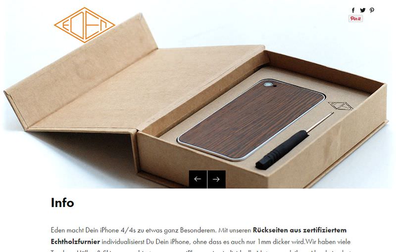 Eden Boxes Case Product Page