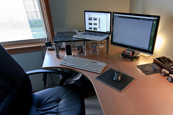 corner desk home office