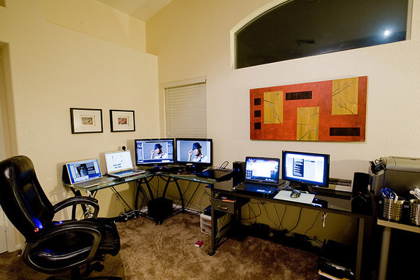 home office command center