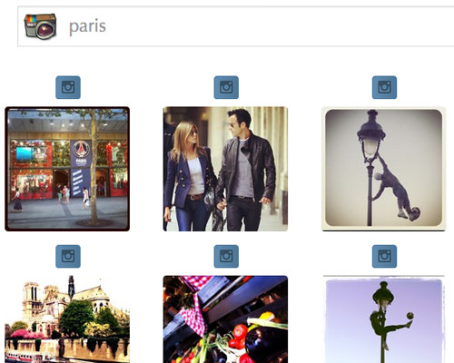 Live Instant Search Web App for Instagram Photos