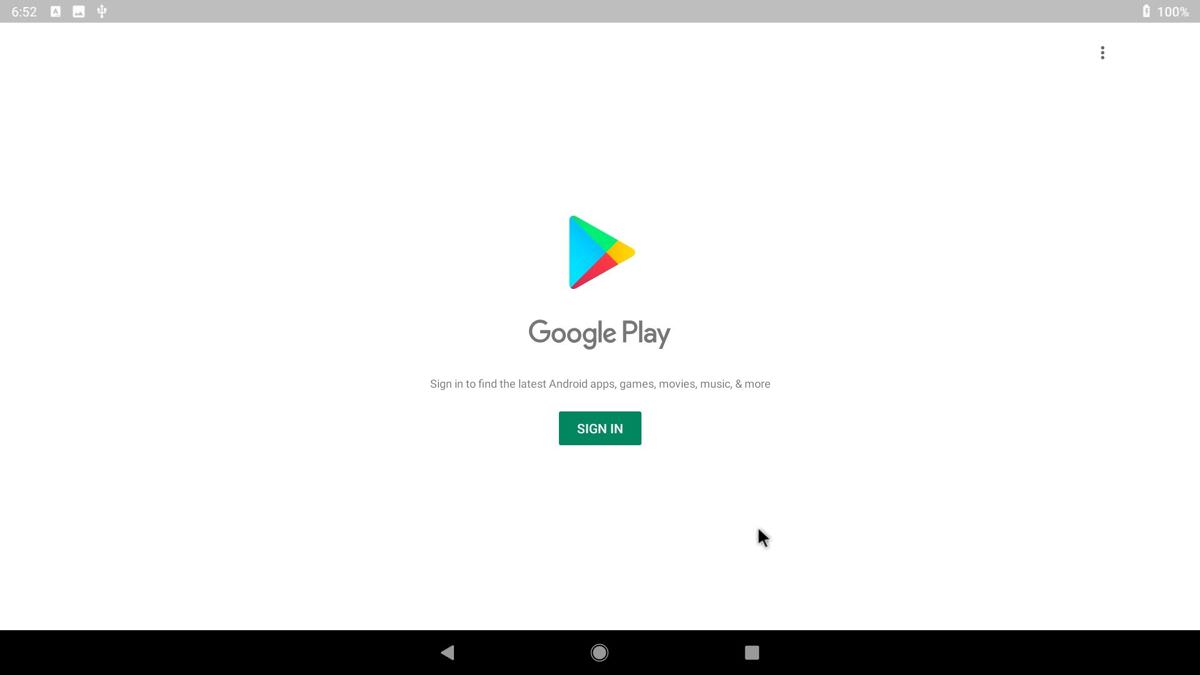 Bliss OS поддерживает Google Play Store