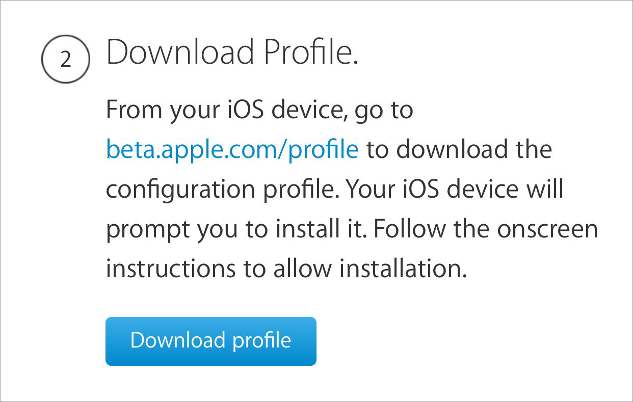 ios 13 profile download